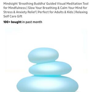 Breathing Buddha Guided Meditation Tool - Blue